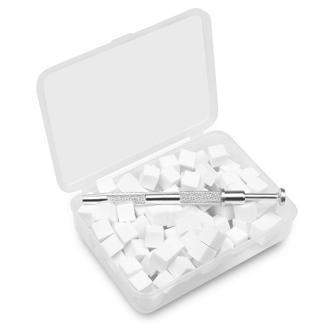 Mini Ombre Svampe - Hvid - 100 stk-Brand accessories-Clavier-NR Kosmetik