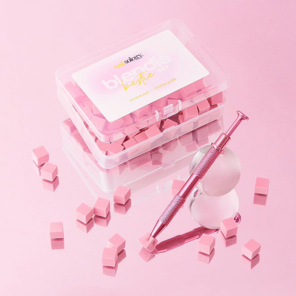 Mini Ombre Svampe - Pink - 100 stk-Brand accessories-Clavier-NR Kosmetik