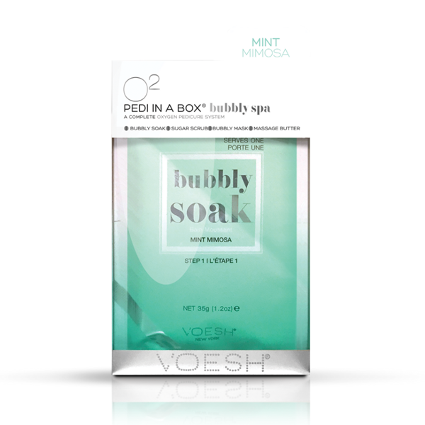 Bubbly Spa 4 Steps Pedi - Mint Mimosa-SPA-VOESH-NR Kosmetik
