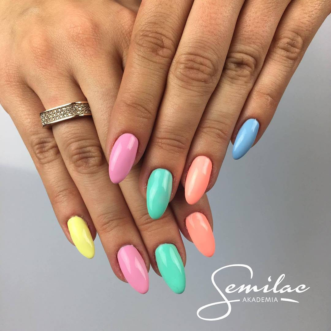 Gelpolish 022 Mint - 7 ml-UV Hybrid-Semilac-NR Kosmetik
