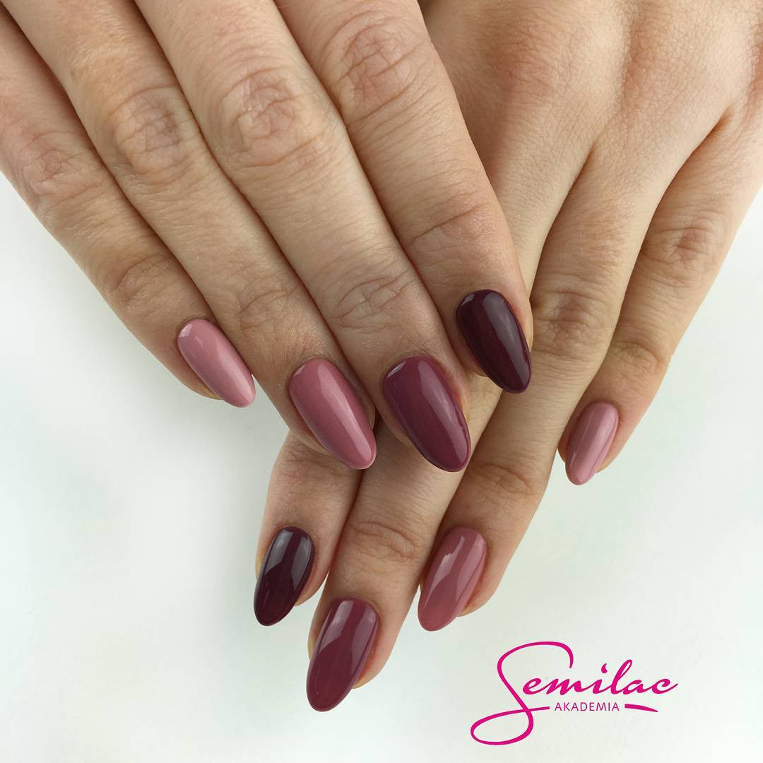 Gelpolish 005 Berry Nude - 7 ml-UV Hybrid-Semilac-NR Kosmetik