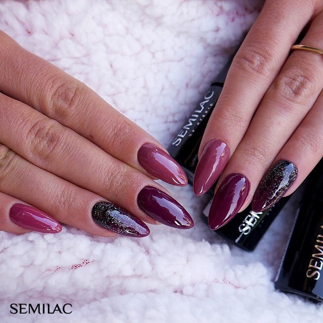 Gelpolish 005 Berry Nude - 7 ml-UV Hybrid-Semilac-NR Kosmetik