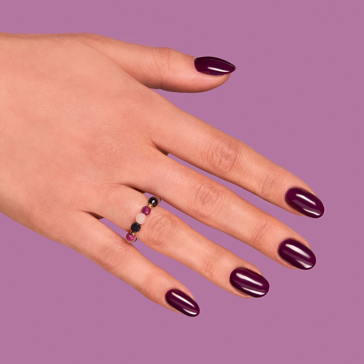 Gelpolish 015 Plum - 7 ml-UV Hybrid-Semilac-NR Kosmetik
