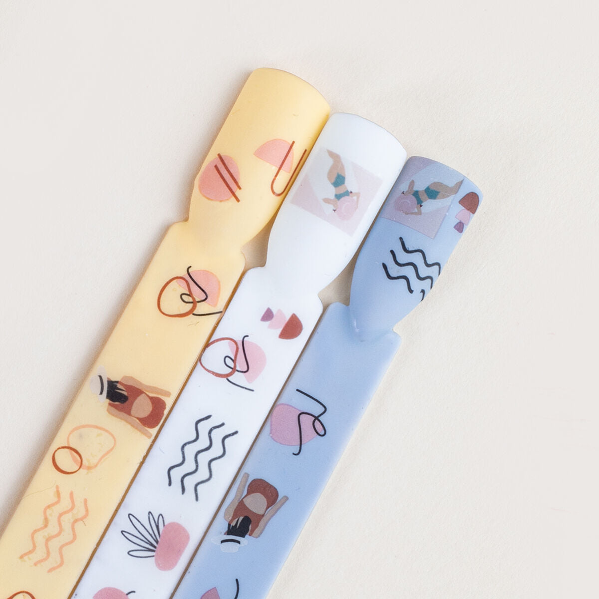 Water Nail Stickers 20 Art Summer-Folie-Semilac-NR Kosmetik