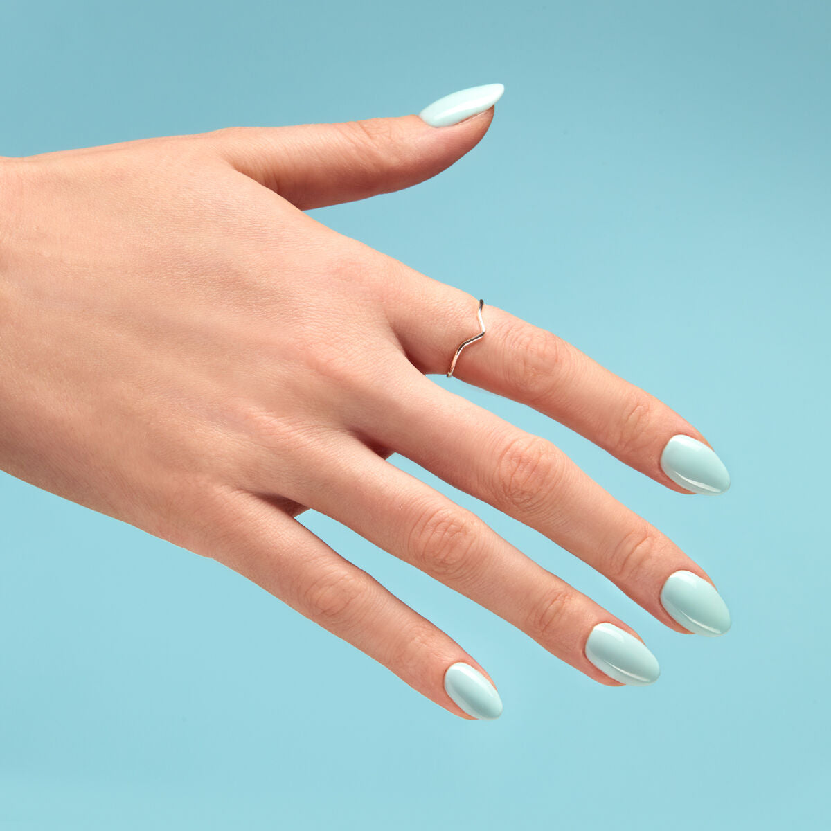 Gelpolish 022 Mint - 7 ml-UV Hybrid-Semilac-NR Kosmetik