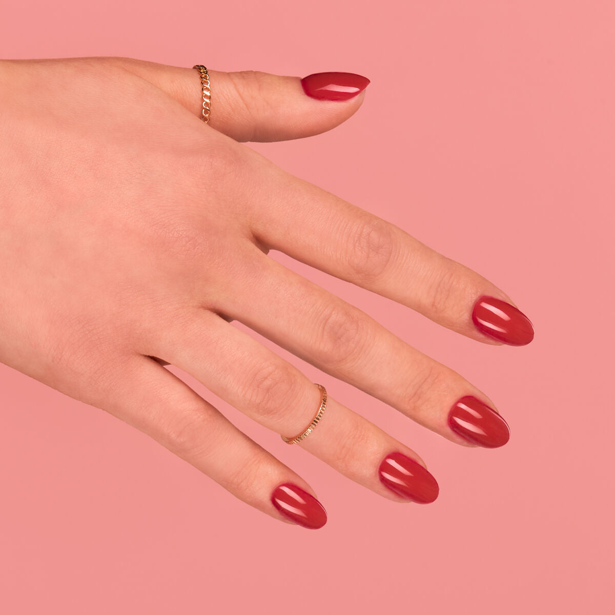 Gelpolish 027 Intense Red - 7 ml-UV Hybrid-Semilac-NR Kosmetik