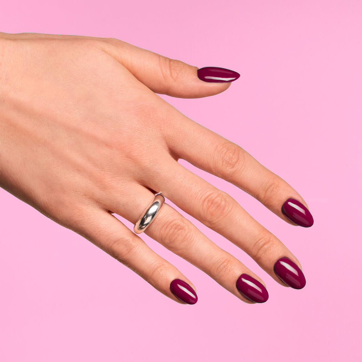 Gelpolish 028 Classic Wine - 7 ml-UV Hybrid-Semilac-NR Kosmetik