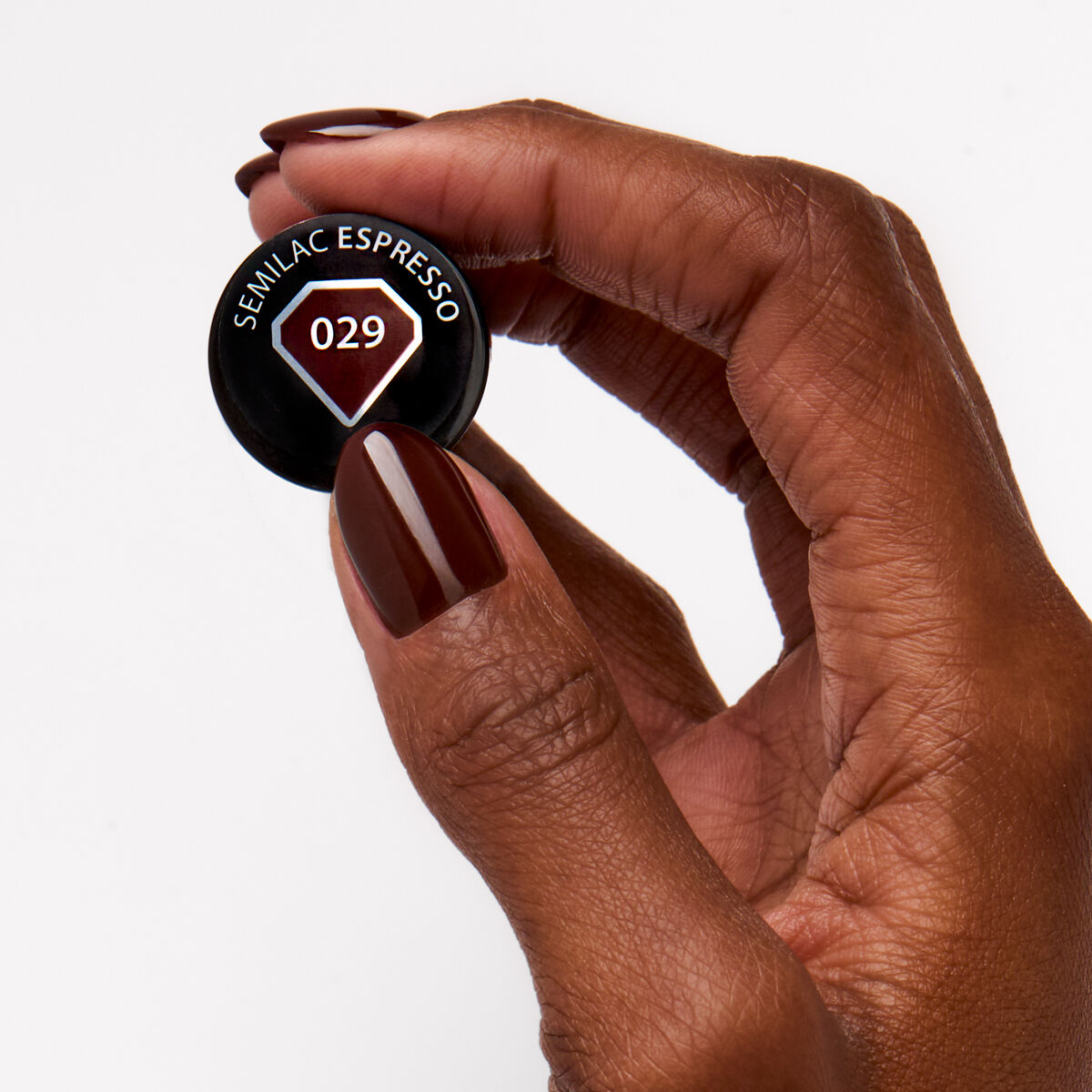 Gelpolish 029 Espresso - 7 ml-UV Hybrid-Semilac-NR Kosmetik