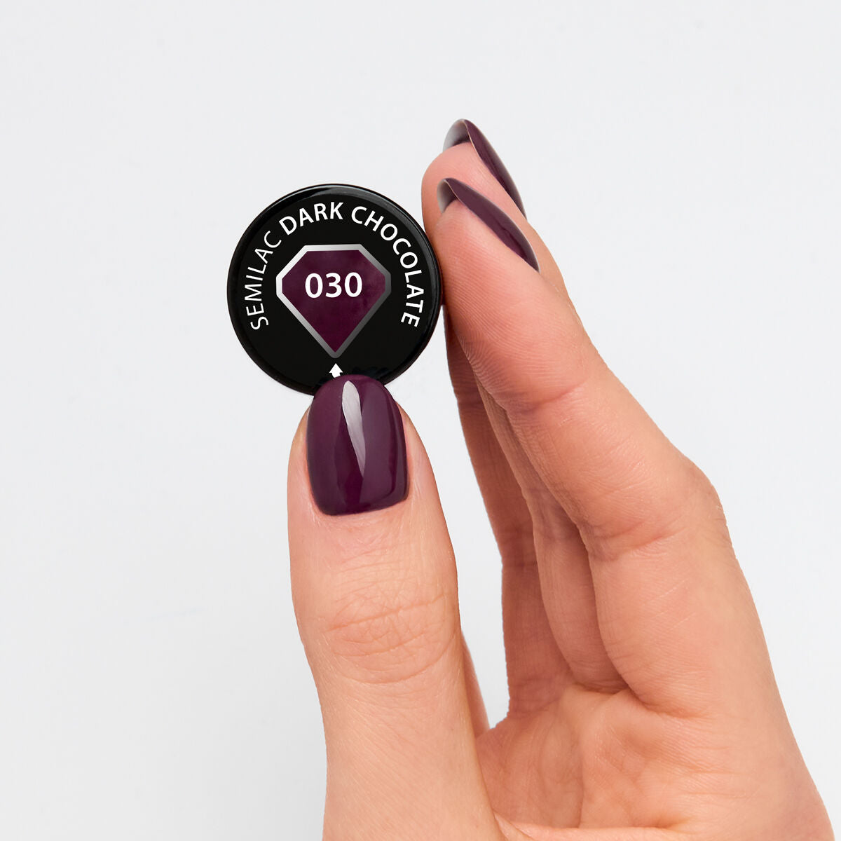 Gelpolish 030 Dark Chocolate - 7 ml-UV Hybrid-Semilac-NR Kosmetik