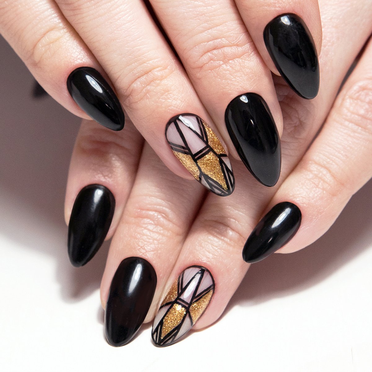 Gelpolish 031 Black Diamond - 7 ml-UV Hybrid-Semilac-NR Kosmetik
