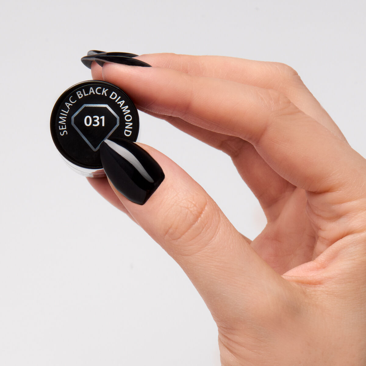 Gelpolish 031 Black Diamond - 7 ml-UV Hybrid-Semilac-NR Kosmetik