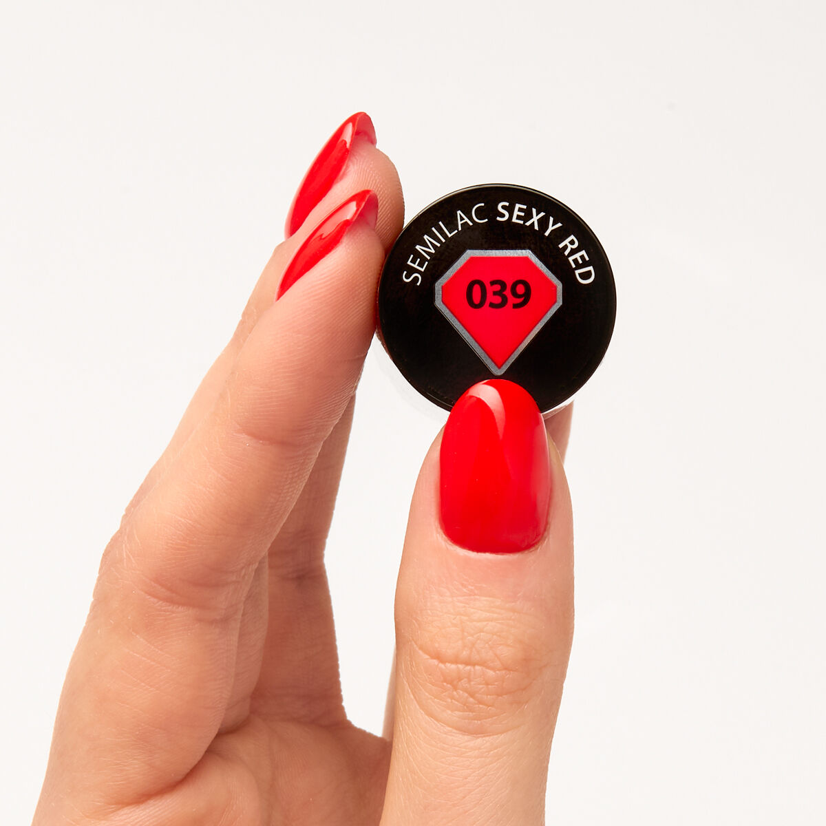 Gelpolish 039 Sexy Red - 7 ml-UV Hybrid-Semilac-NR Kosmetik