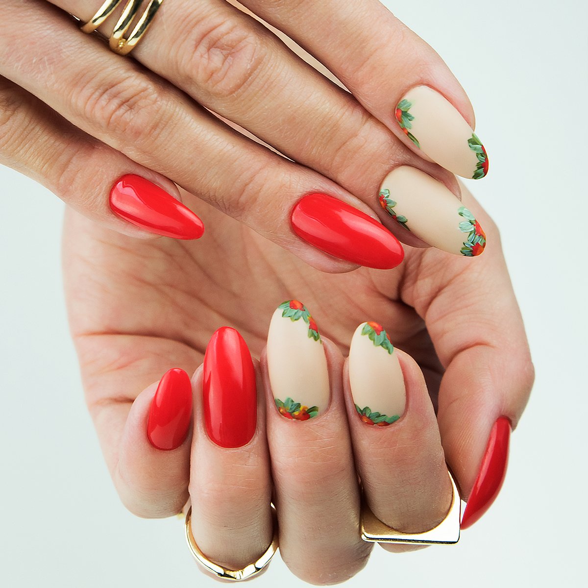 Gelpolish 063 Legendary Red-UV Hybrid-Semilac-7 ml-NR Kosmetik