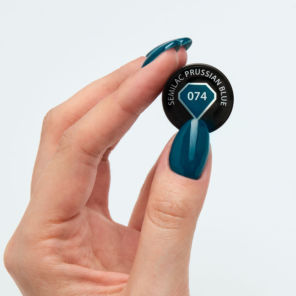 Gelpolish 074 Prussian Blue - 7 ml-UV Hybrid-Semilac-NR Kosmetik