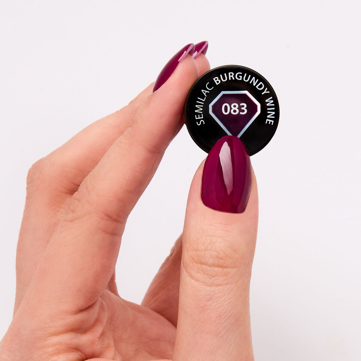 Gelpolish 083 Burgundy Wine - 7 ml-UV Hybrid-Semilac-NR Kosmetik