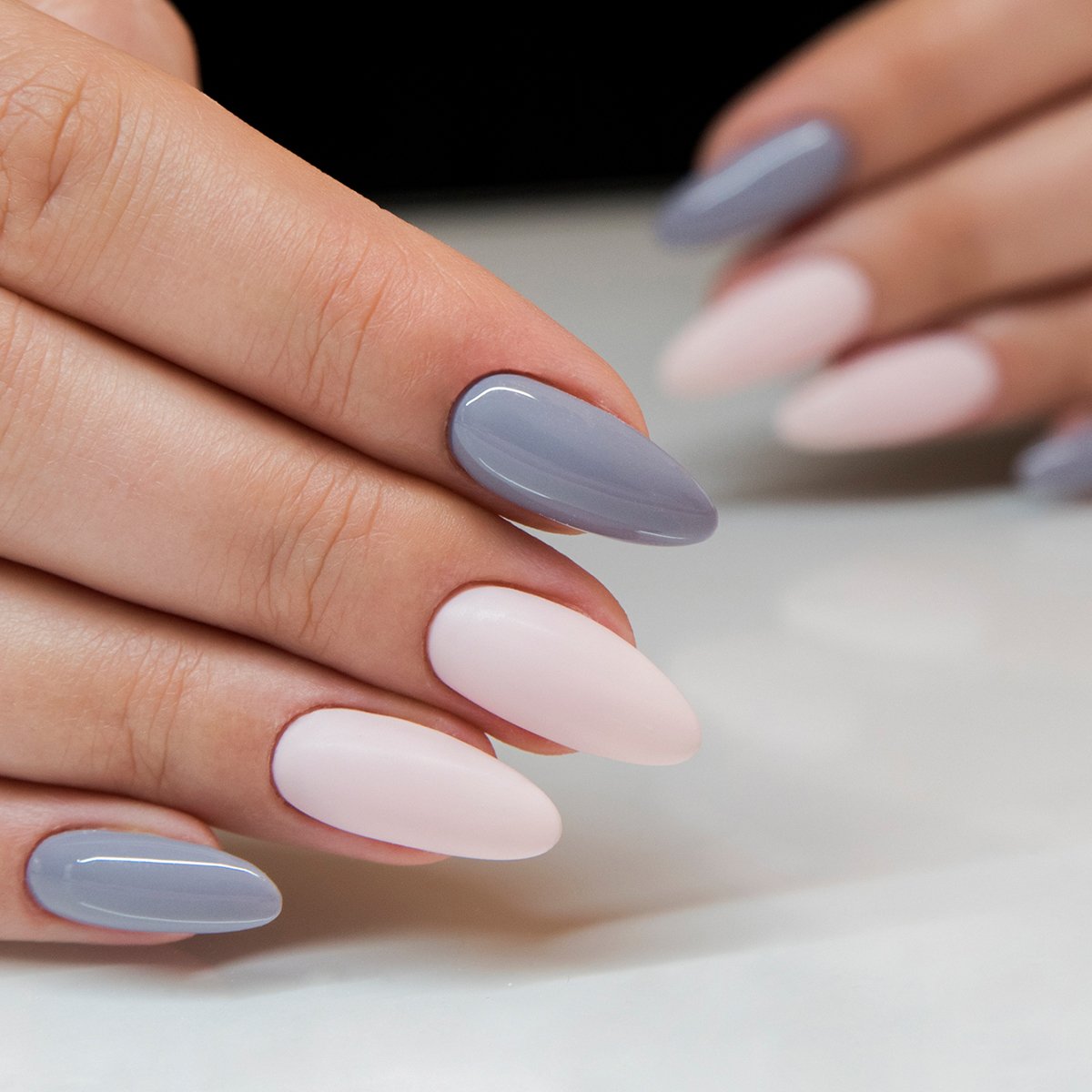 Gelpolish 105 Stylish Gray - 7 ml-UV Hybrid-Semilac-NR Kosmetik