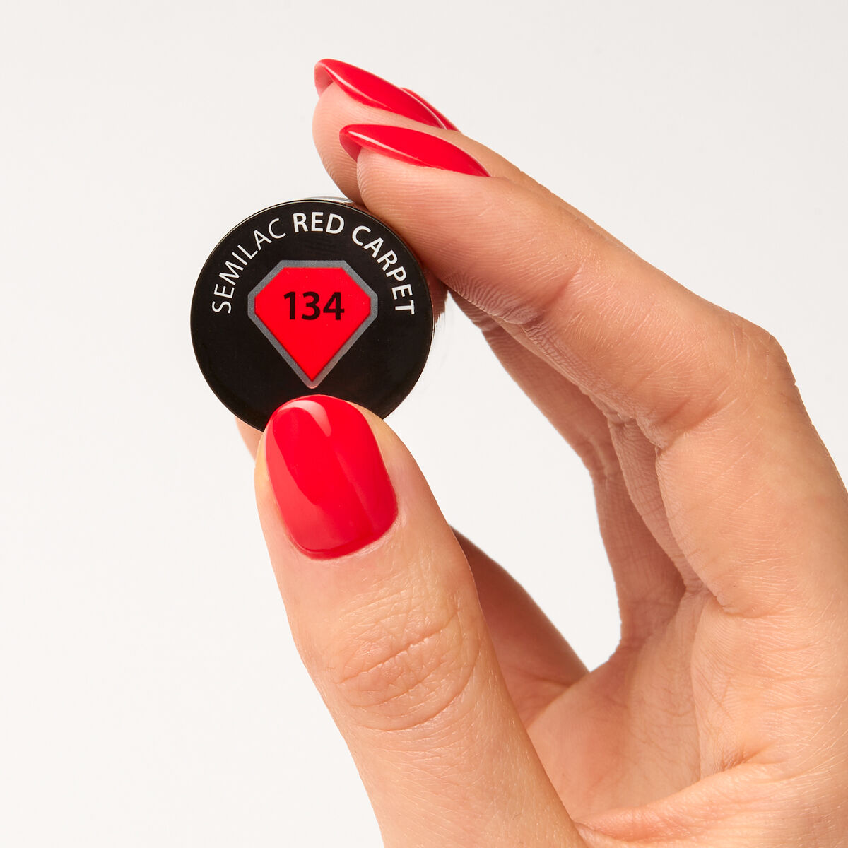 Gelpolish 134 Red Carpet - 7 ml-UV Hybrid-Semilac-NR Kosmetik