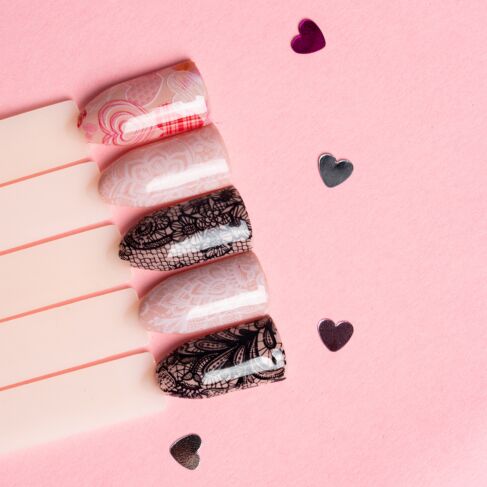 Semilac Transfer Foil White Lace - 23-Folie-Semilac-NR Kosmetik