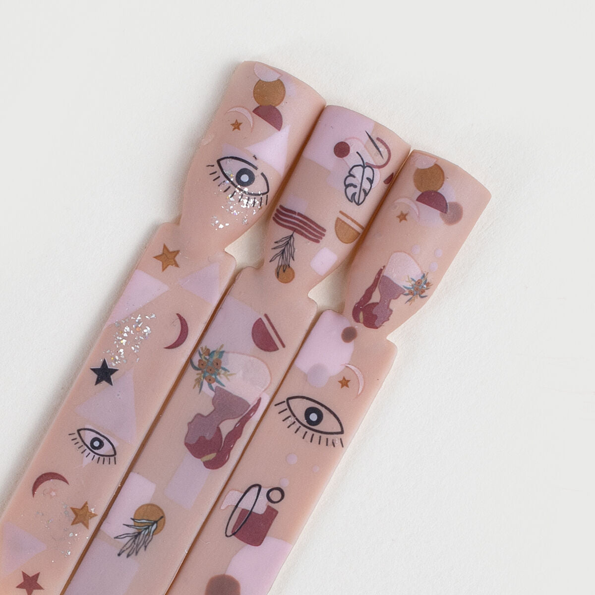 Water Nail Stickers 19 Nude Tone-Folie-Semilac-NR Kosmetik