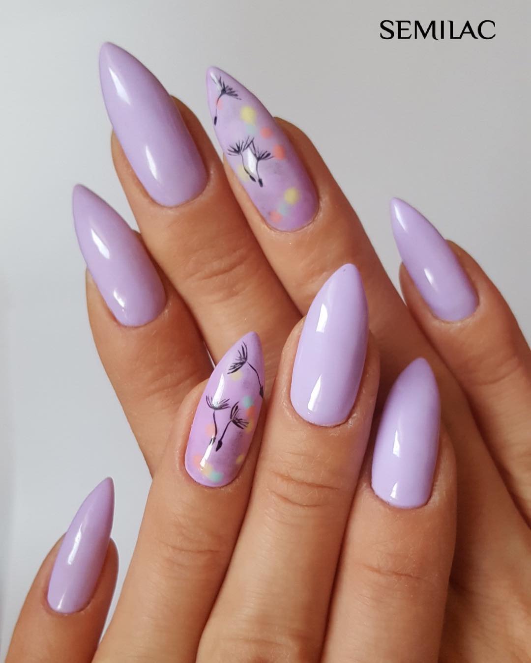 Gelpolish 145 Lila Story - 7 ml-UV Hybrid-Semilac-NR Kosmetik