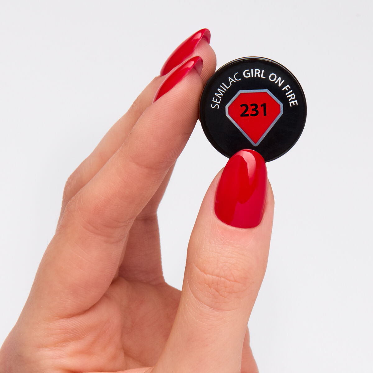 Gelpolish 231 Girl on Fire - 7 ml-UV Hybrid-Semilac-NR Kosmetik