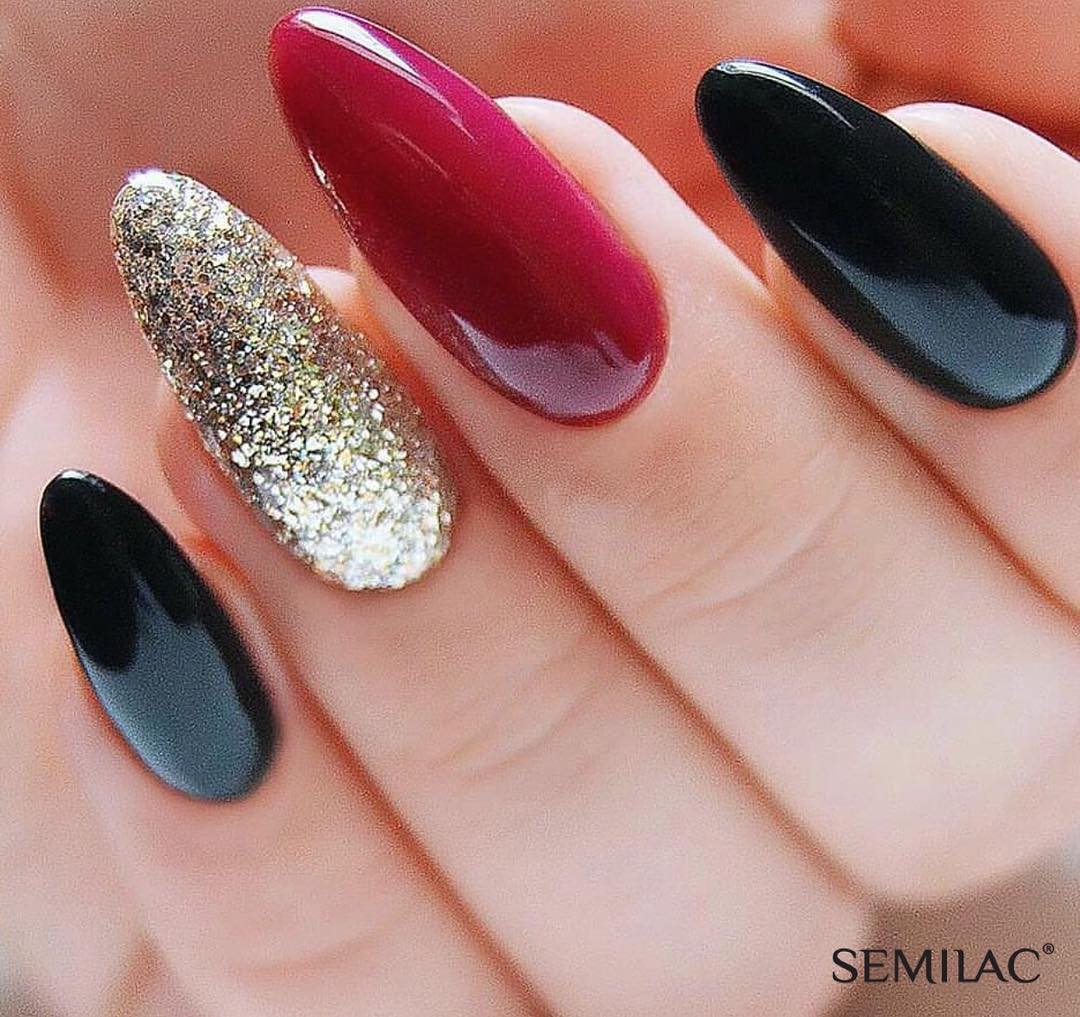 Gelpolish 071 Deep Red - 7 ml-UV Hybrid-Semilac-NR Kosmetik