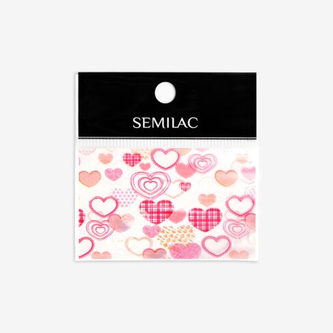 Semilac Transfer Foil Pink Heart - 26-Folie-Semilac-NR Kosmetik