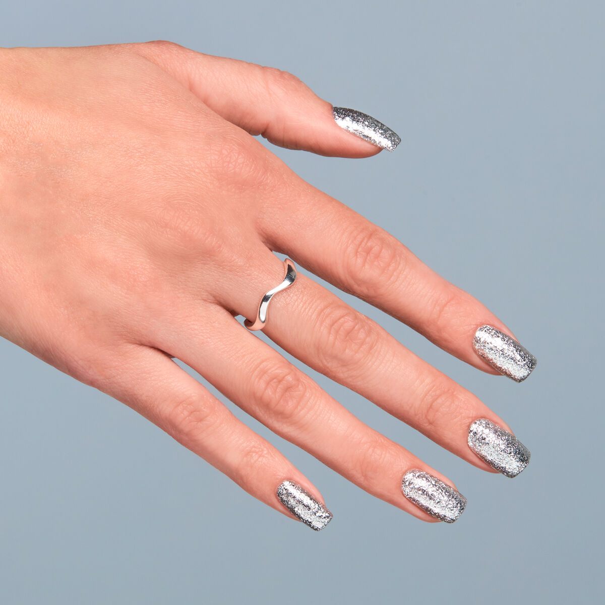 Gelpolish 292 Silver Shimmer - 7 ml-UV Hybrid-Semilac-NR Kosmetik