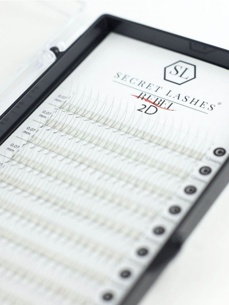 SL Ready Rebel, 2D-10D, C, 0.07-Secret Lashes-2D-10 mm-NR Kosmetik