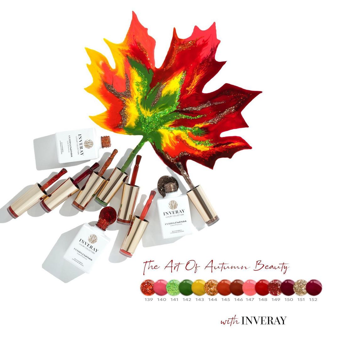 Gelpolish - 144 Autumn Flame - 10ml-Gelpolish-Inveray-NR Kosmetik