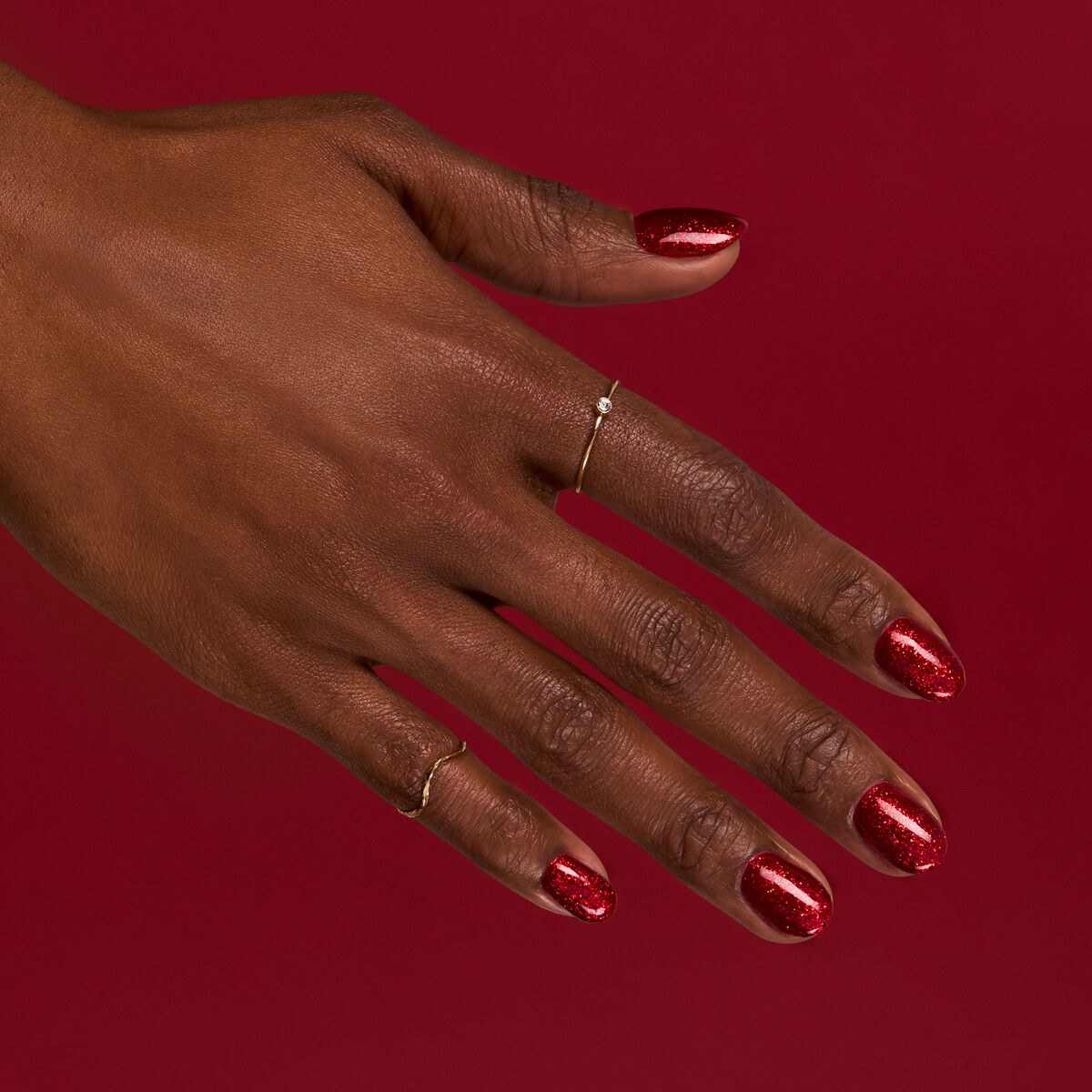 UV Hybrid 318 - Burgundy Red Glitter 7 ml-UV Hybrid-Semilac-NR Kosmetik