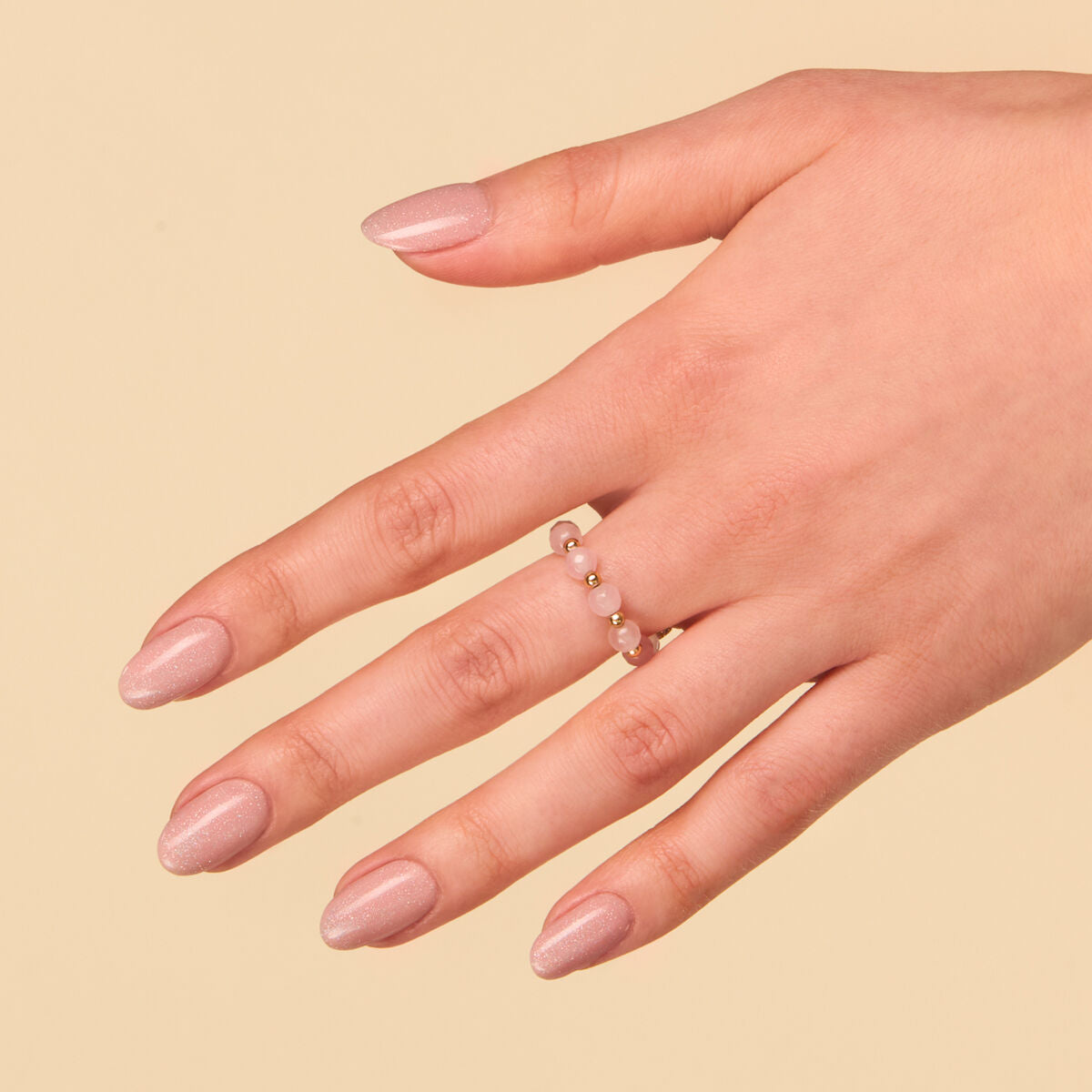 Gelpolish 320 Shimmer Dust Beige - 7 ml-UV Hybrid-Semilac-NR Kosmetik