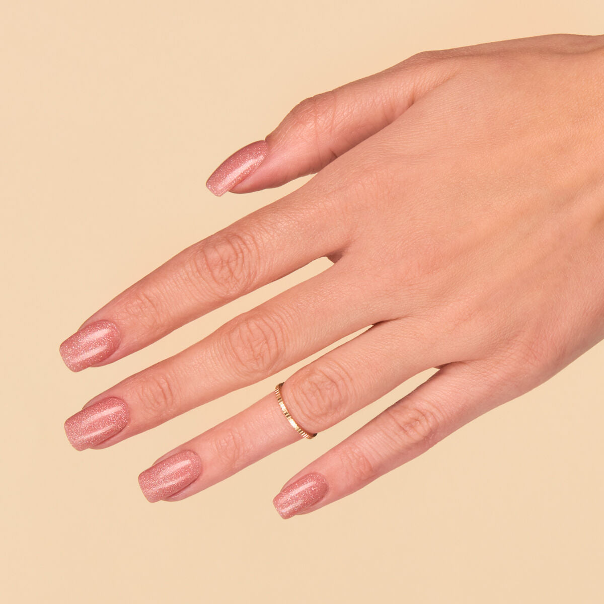 Gelpolish 321 Shimmer Dust Caramel - 7 ml-UV Hybrid-Semilac-NR Kosmetik