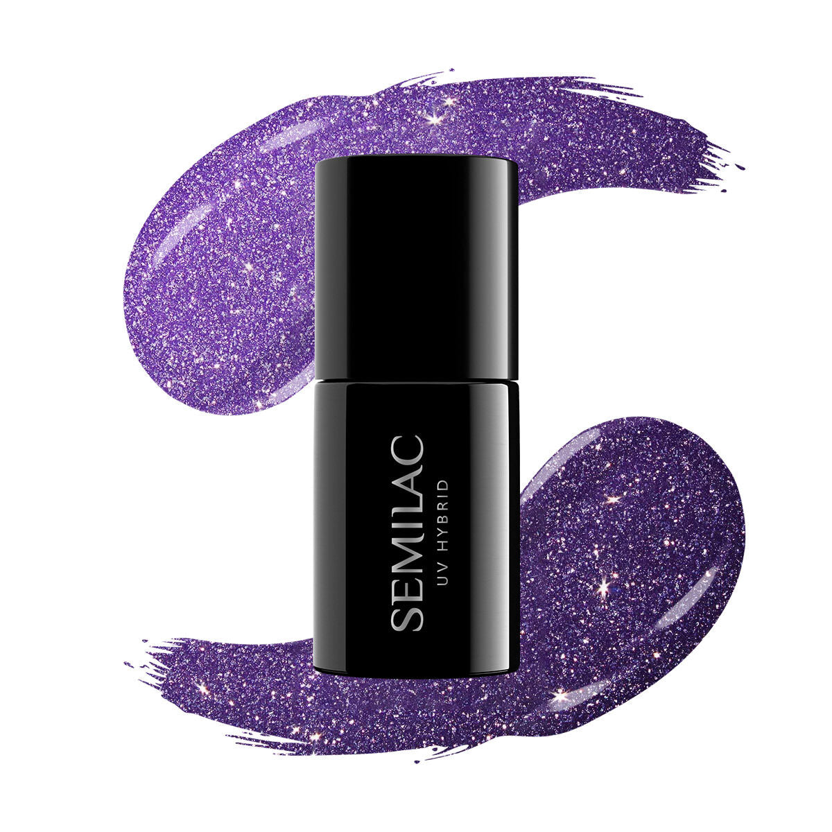 UV Hybrid 329 Brave Violet - Magnetic Glow 7 ml-CAT EYE-Semilac-NR Kosmetik