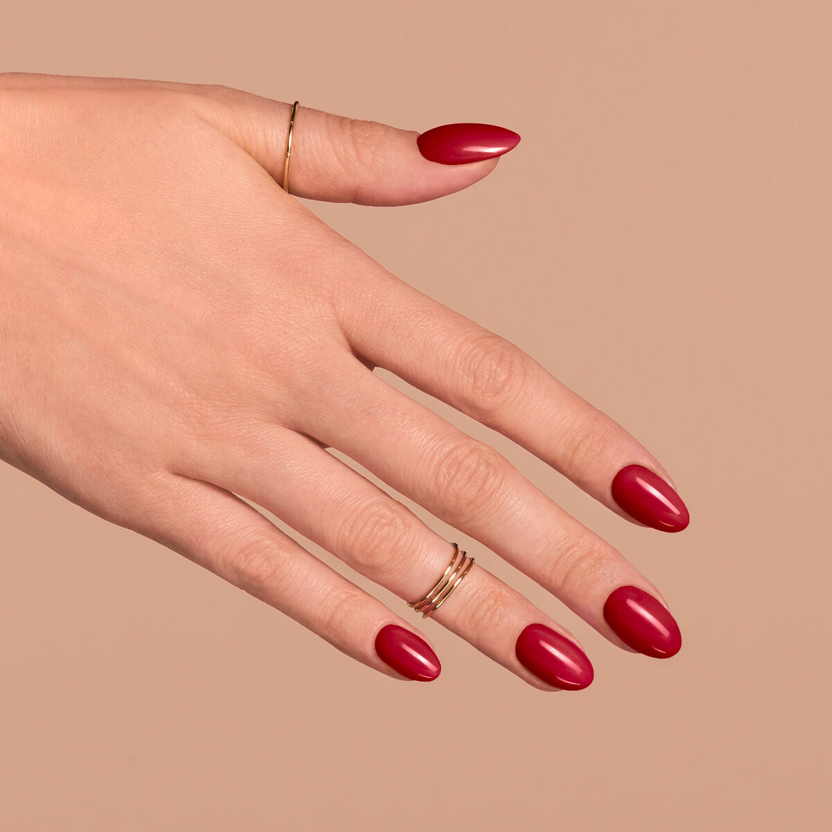 Gelpolish 345 Gorgeous Red - 7 ml-UV Hybrid-Semilac-NR Kosmetik