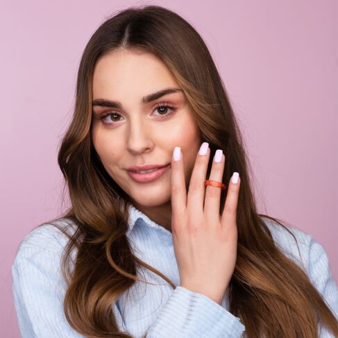 Gelpolish 385 Pastel Pink Sky - 7 ml-UV Hybrid-Semilac-NR Kosmetik