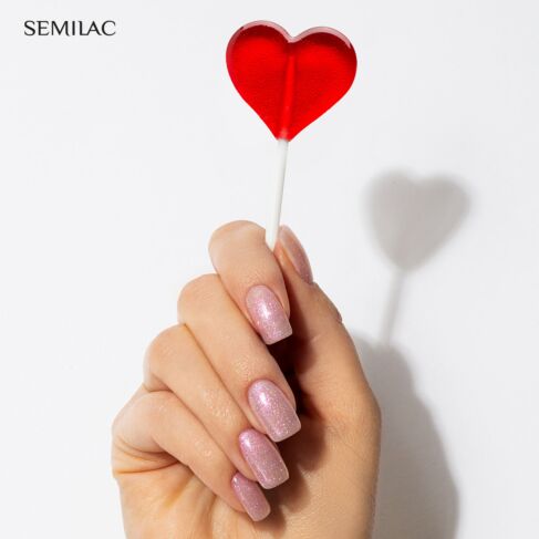Gelpolish 390 Spark of Bare Love - 7 ml-UV Hybrid-Semilac-NR Kosmetik