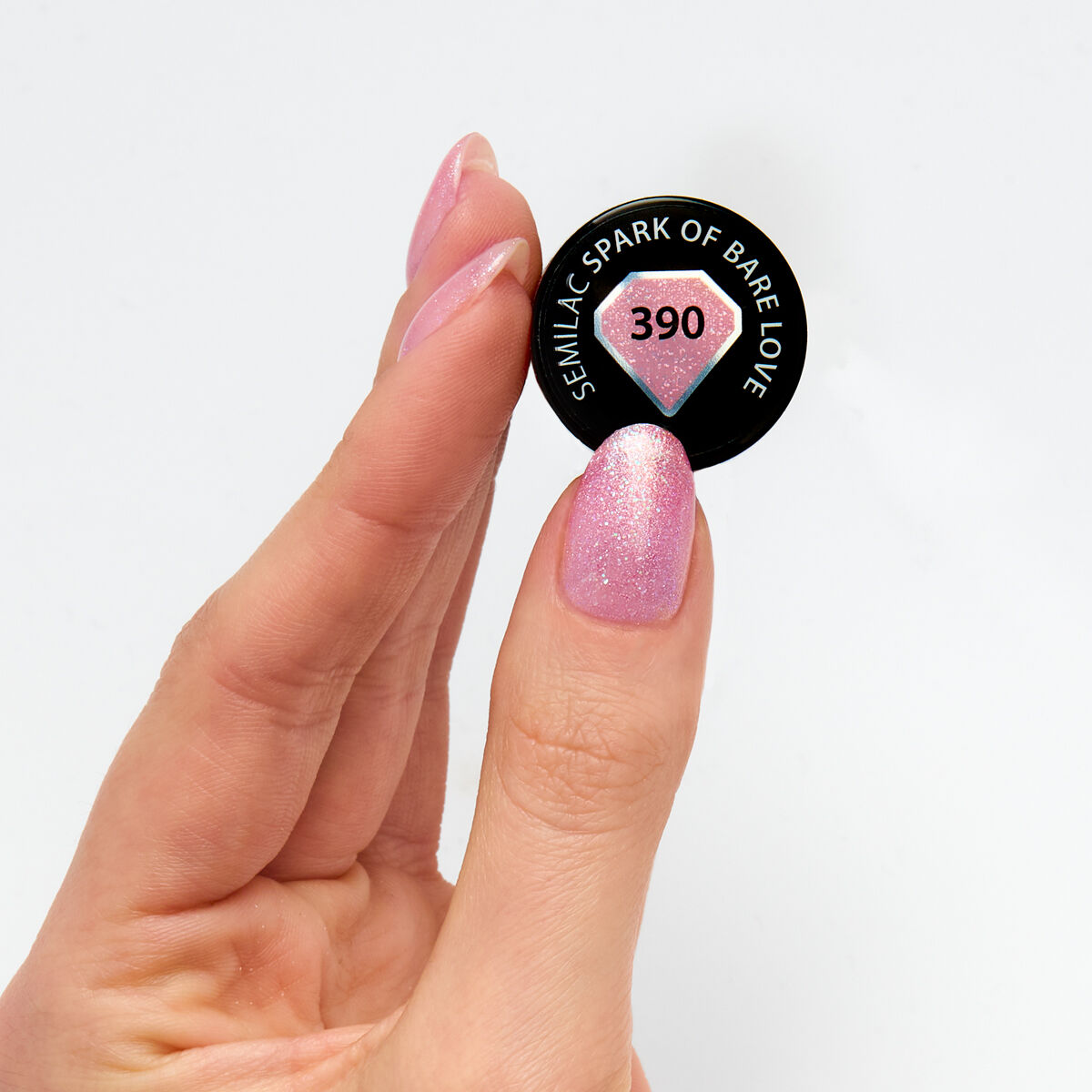 Gelpolish 390 Spark of Bare Love - 7 ml-UV Hybrid-Semilac-NR Kosmetik