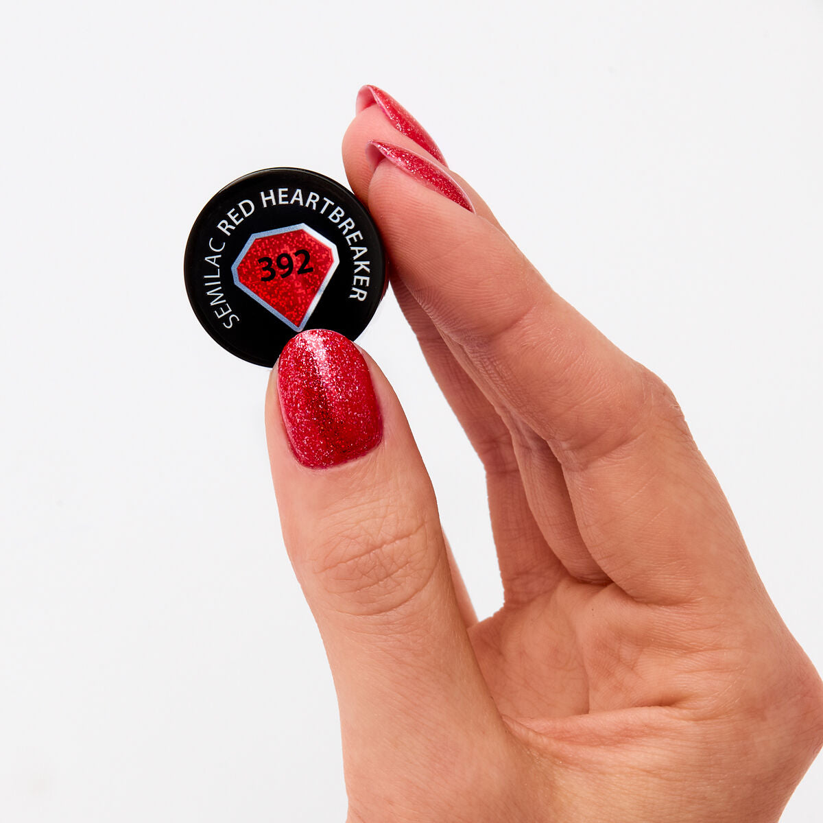 UV Hybrid 392 Red Heartbreaker 7 ml-UV Hybrid-Semilac-NR Kosmetik