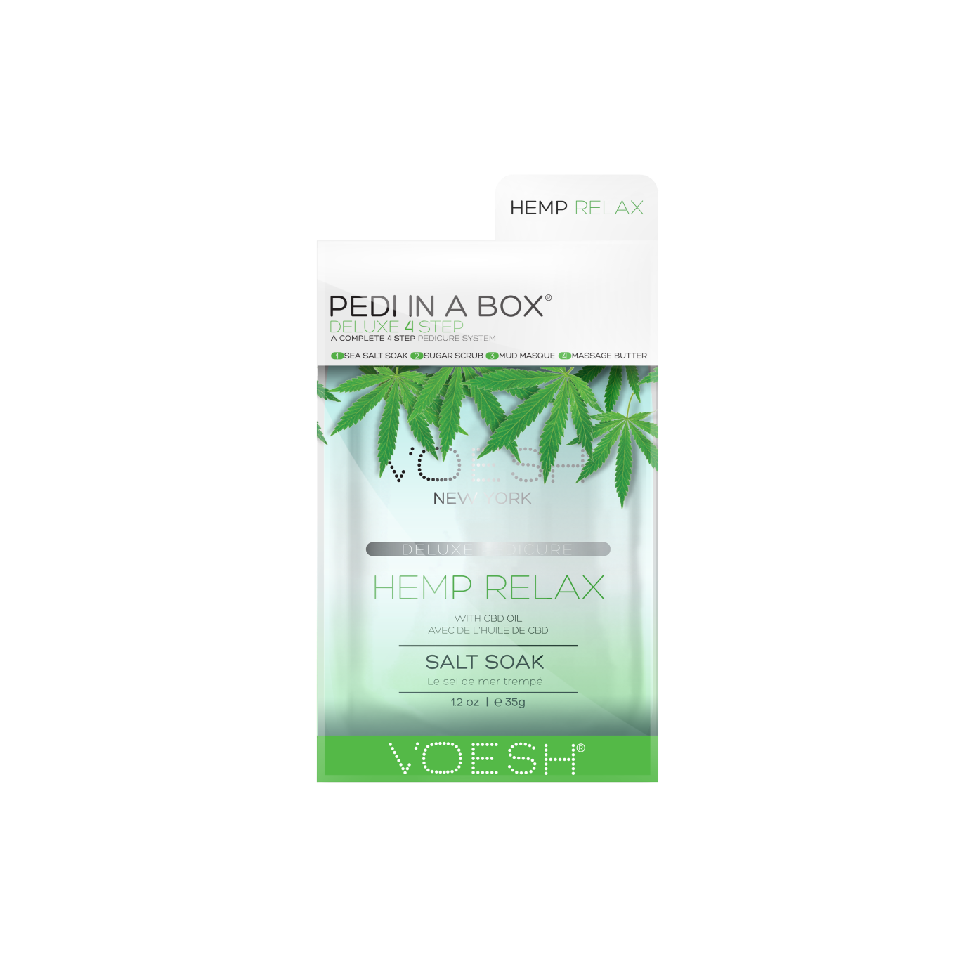 Deluxe 4 Steps Pedi - CBD Calm-SPA-VOESH-NR Kosmetik
