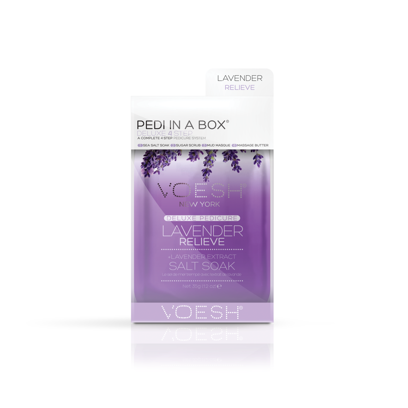 Deluxe 4 Steps Pedi - Lavender Relieve-SPA-VOESH-NR Kosmetik