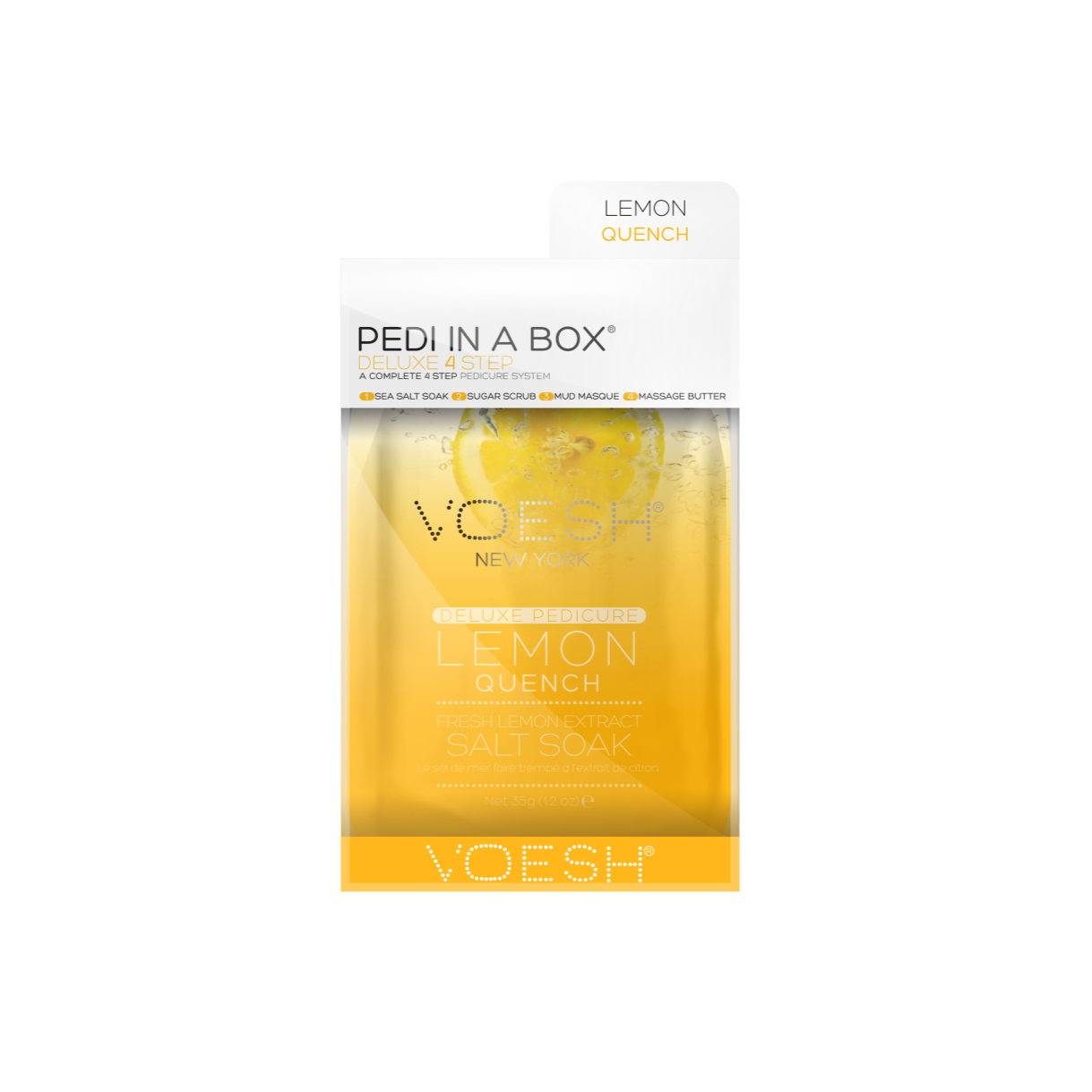 Deluxe 4 Steps Pedi - Lemon Quench-SPA-VOESH-NR Kosmetik
