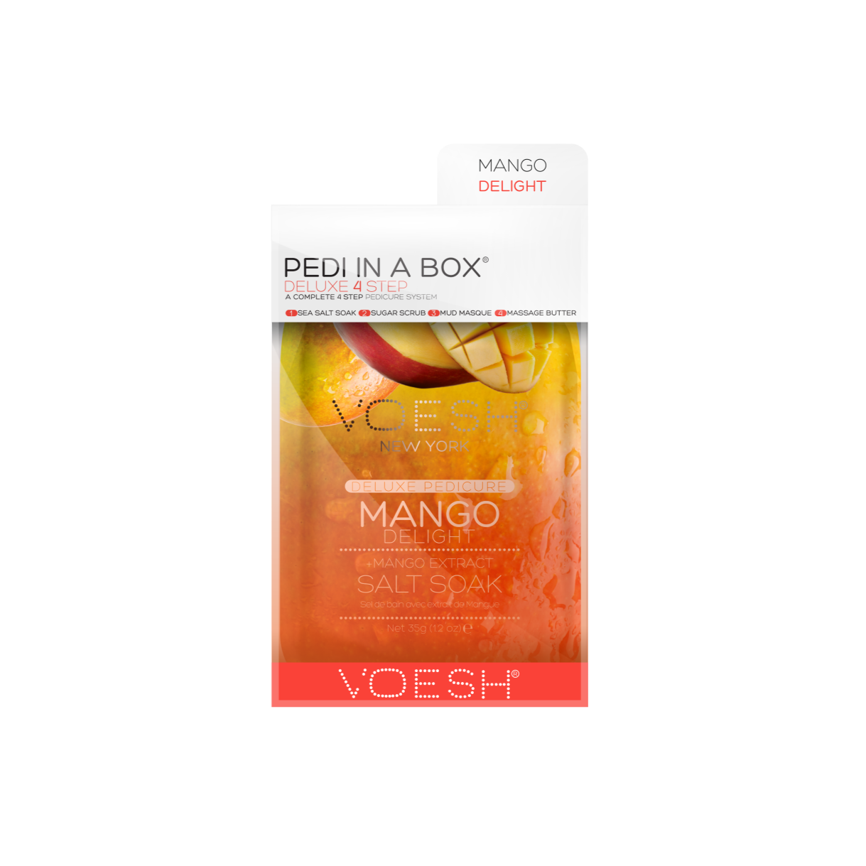 Deluxe 4 Steps Pedi - Mango Delight-SPA-VOESH-NR Kosmetik