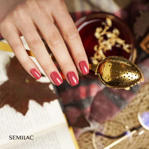 Gelpolish 400 Rusty Red - 7 ml *-UV Hybrid-Semilac-NR Kosmetik