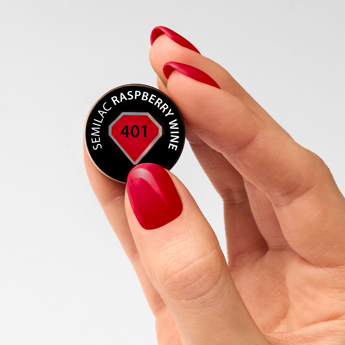 UV Hybrid 401 Raspberry Wine - 7 ml-UV Hybrid-Semilac-NR Kosmetik