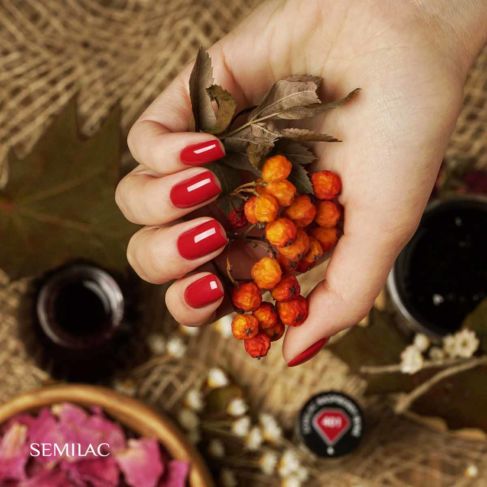 UV Hybrid 401 Raspberry Wine - 7 ml-UV Hybrid-Semilac-NR Kosmetik