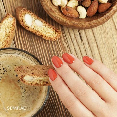 Gelpolish 402 Spicy Pumpkin - 7 ml-UV Hybrid-Semilac-NR Kosmetik