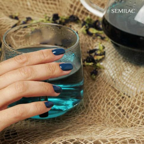 UV Hybrid 406 Blue Tea - 7 ml-UV Hybrid-Semilac-NR Kosmetik