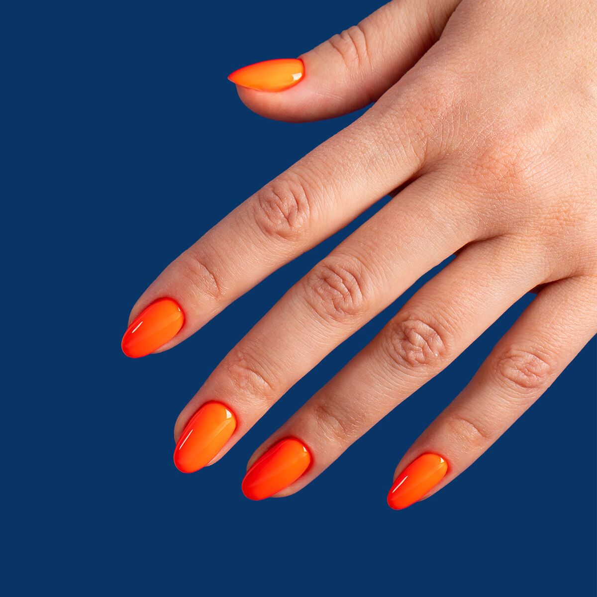 Gelpolish 446 YOLO Orange - 7 ml-UV Hybrid-Semilac-NR Kosmetik