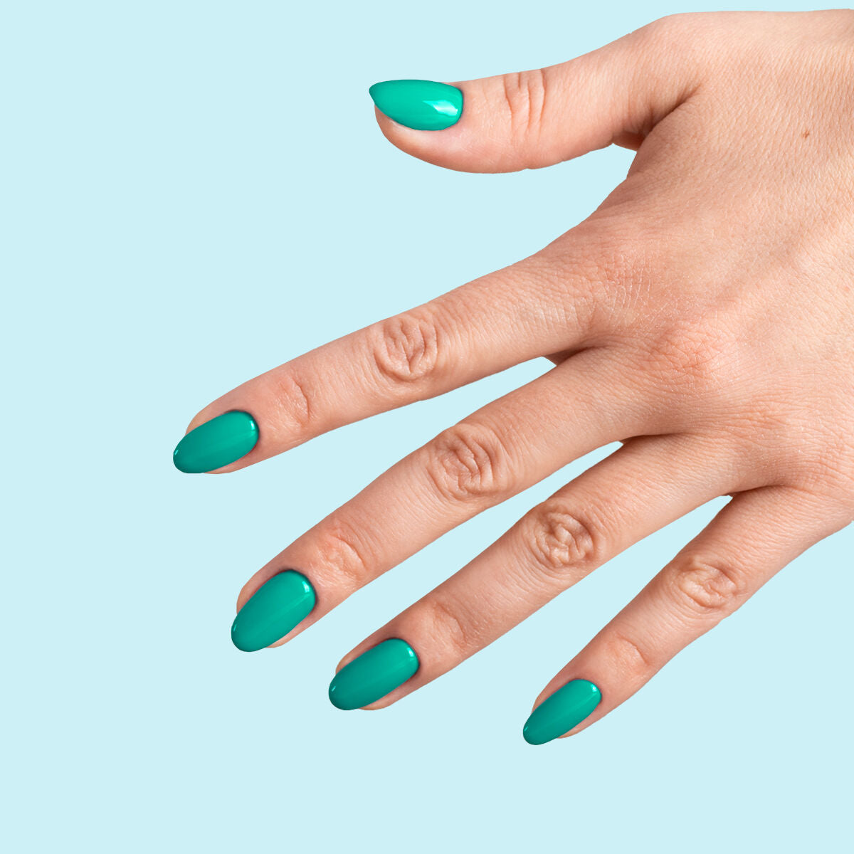 Gelpolish 448 Azure Green - 7 ml-UV Hybrid-Semilac-NR Kosmetik